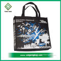 PP Non Woven Reusable Zipper tote Bag Products with hot printing
